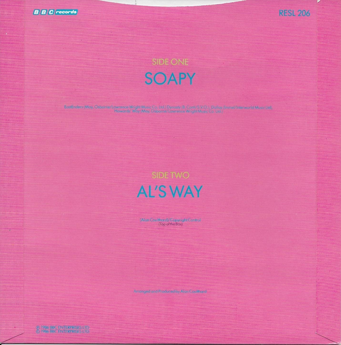 Back cover of RESL 206